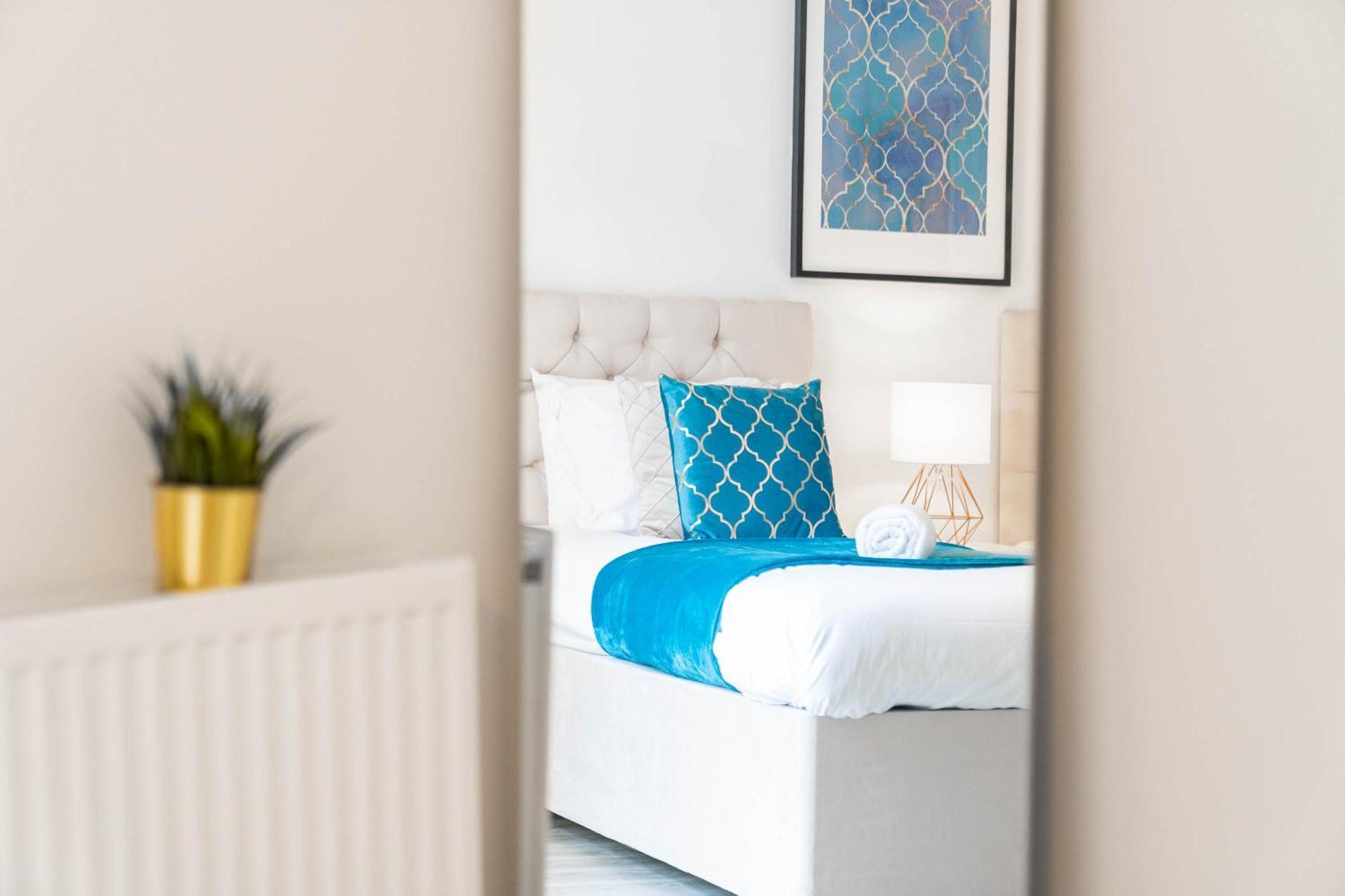 Luxury Apartment - Twin Beds - Selly Oak - Off-Street Parking - Free Netflix & Wifi - Top Rated 9Cc Birmingham Kültér fotó